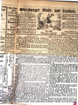 Würzburger Stadt- und Landbote Montag 19. November 1866