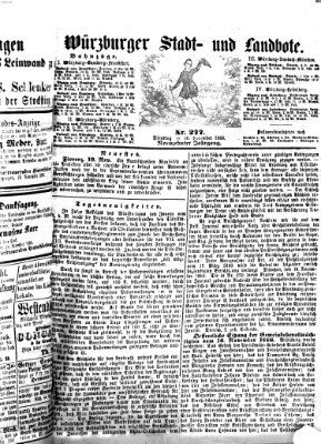 Würzburger Stadt- und Landbote Dienstag 20. November 1866