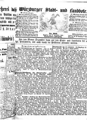 Würzburger Stadt- und Landbote Dienstag 27. November 1866