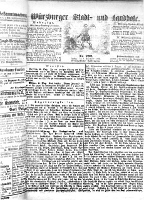 Würzburger Stadt- und Landbote Freitag 7. Dezember 1866