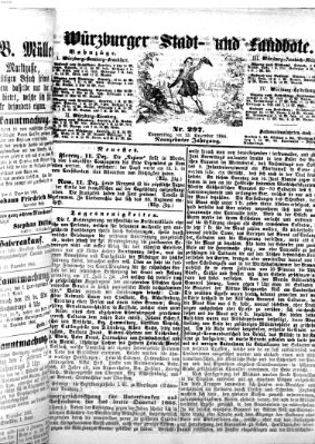 Würzburger Stadt- und Landbote Donnerstag 13. Dezember 1866