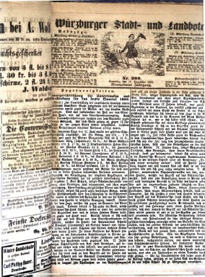 Würzburger Stadt- und Landbote Samstag 15. Dezember 1866