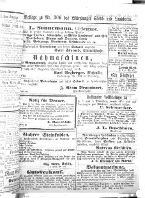 Würzburger Stadt- und Landbote Montag 24. Dezember 1866