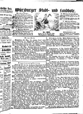 Würzburger Stadt- und Landbote Freitag 28. Dezember 1866