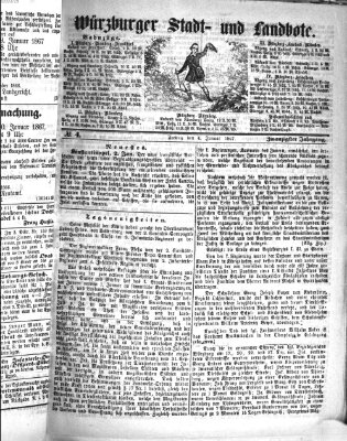 Würzburger Stadt- und Landbote Freitag 4. Januar 1867