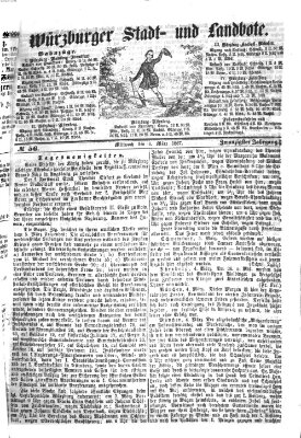 Würzburger Stadt- und Landbote Mittwoch 6. März 1867