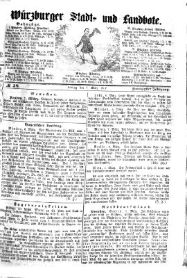 Würzburger Stadt- und Landbote Freitag 8. März 1867