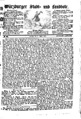 Würzburger Stadt- und Landbote Freitag 5. April 1867