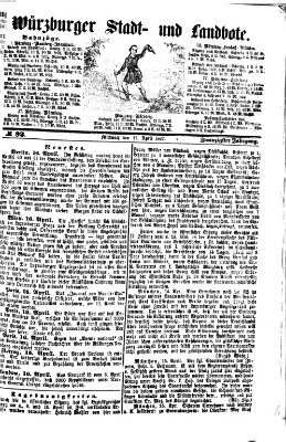 Würzburger Stadt- und Landbote Mittwoch 17. April 1867