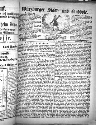 Würzburger Stadt- und Landbote Dienstag 7. Mai 1867