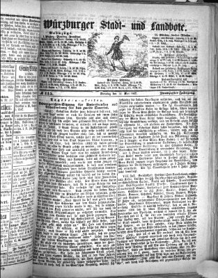 Würzburger Stadt- und Landbote Dienstag 14. Mai 1867