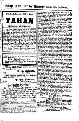 Würzburger Stadt- und Landbote Dienstag 28. Mai 1867