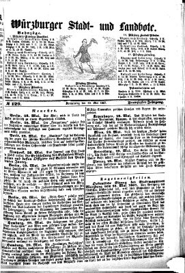 Würzburger Stadt- und Landbote Donnerstag 30. Mai 1867