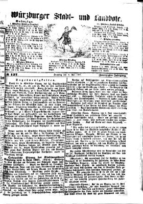 Würzburger Stadt- und Landbote Samstag 8. Juni 1867