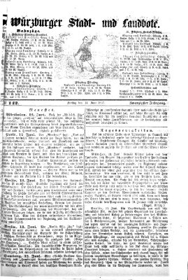 Würzburger Stadt- und Landbote Freitag 14. Juni 1867