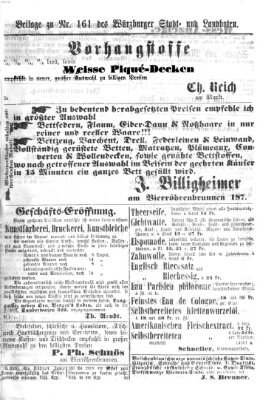 Würzburger Stadt- und Landbote Montag 8. Juli 1867