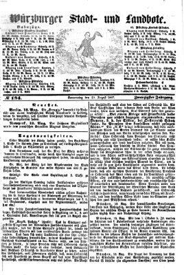 Würzburger Stadt- und Landbote Donnerstag 15. August 1867