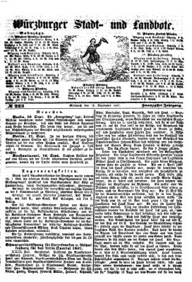 Würzburger Stadt- und Landbote Mittwoch 18. September 1867