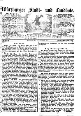 Würzburger Stadt- und Landbote Donnerstag 14. November 1867