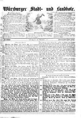 Würzburger Stadt- und Landbote Freitag 15. November 1867