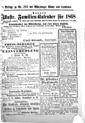 Würzburger Stadt- und Landbote Dienstag 3. Dezember 1867