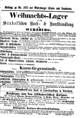 Würzburger Stadt- und Landbote Montag 9. Dezember 1867