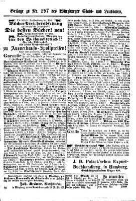 Würzburger Stadt- und Landbote Freitag 13. Dezember 1867