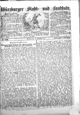 Würzburger Stadt- und Landbote Montag 16. Dezember 1867