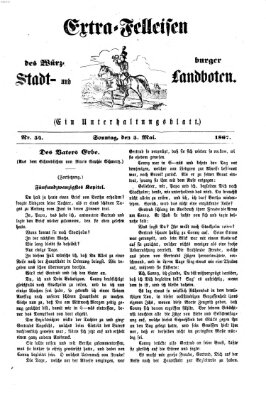 Extra-Felleisen (Würzburger Stadt- und Landbote) Sonntag 5. Mai 1867