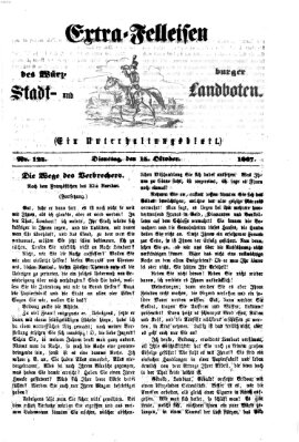 Extra-Felleisen (Würzburger Stadt- und Landbote) Dienstag 15. Oktober 1867