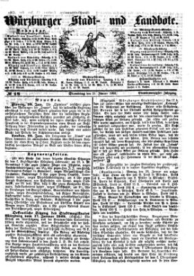 Würzburger Stadt- und Landbote Dienstag 21. Januar 1868