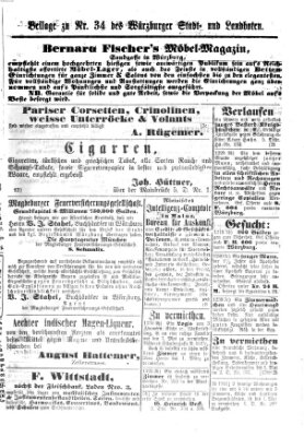 Würzburger Stadt- und Landbote Samstag 8. Februar 1868