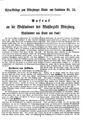 Würzburger Stadt- und Landbote Samstag 8. Februar 1868