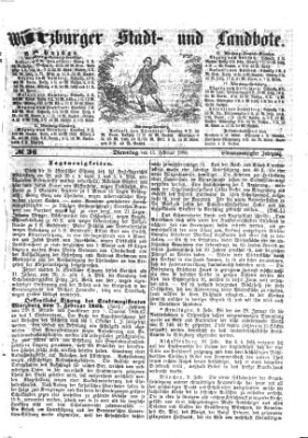 Würzburger Stadt- und Landbote Dienstag 11. Februar 1868