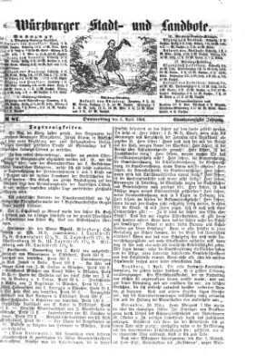 Würzburger Stadt- und Landbote Donnerstag 2. April 1868