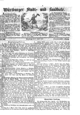 Würzburger Stadt- und Landbote Montag 6. April 1868