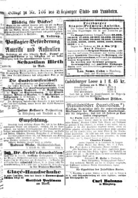 Würzburger Stadt- und Landbote Freitag 1. Mai 1868