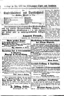 Würzburger Stadt- und Landbote Donnerstag 7. Mai 1868