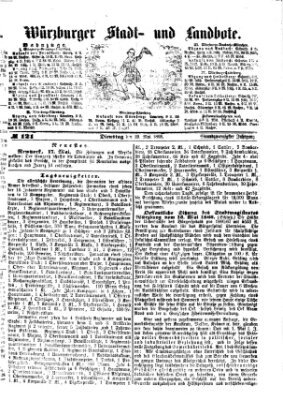 Würzburger Stadt- und Landbote Dienstag 19. Mai 1868