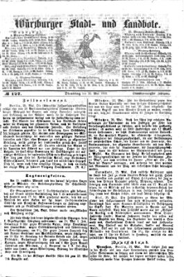 Würzburger Stadt- und Landbote Dienstag 26. Mai 1868