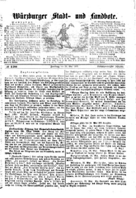 Würzburger Stadt- und Landbote Freitag 29. Mai 1868