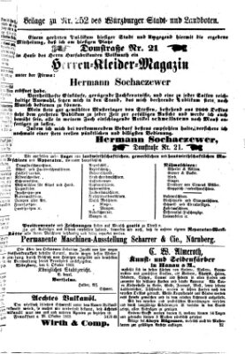 Würzburger Stadt- und Landbote Dienstag 20. Oktober 1868