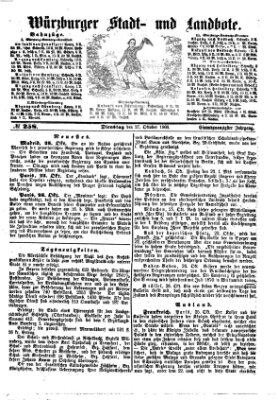 Würzburger Stadt- und Landbote Dienstag 27. Oktober 1868