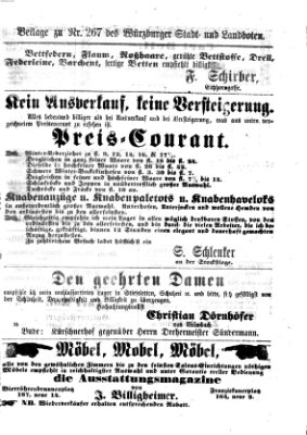 Würzburger Stadt- und Landbote Freitag 6. November 1868