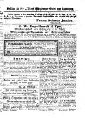 Würzburger Stadt- und Landbote Freitag 13. November 1868