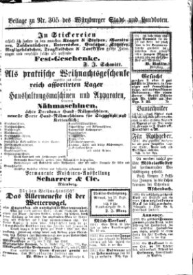 Würzburger Stadt- und Landbote Montag 21. Dezember 1868