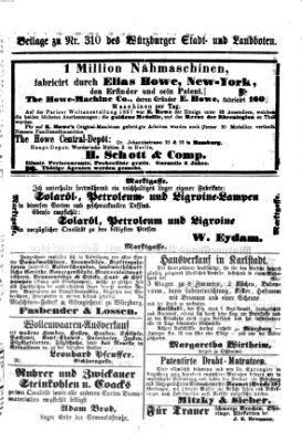 Würzburger Stadt- und Landbote Montag 28. Dezember 1868