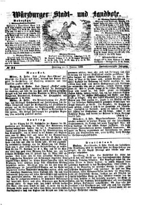 Würzburger Stadt- und Landbote Freitag 5. Februar 1869