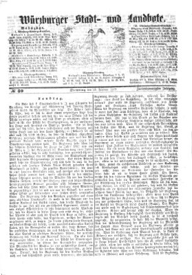 Würzburger Stadt- und Landbote Dienstag 16. Februar 1869