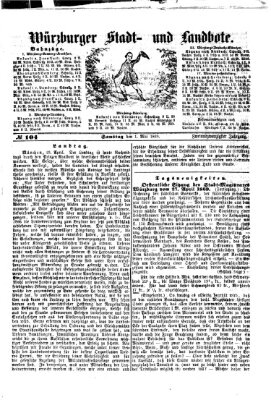 Würzburger Stadt- und Landbote Samstag 1. Mai 1869